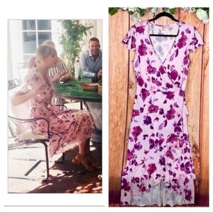 Juicy Couture Pink Floral Spring Dress Taylor XS